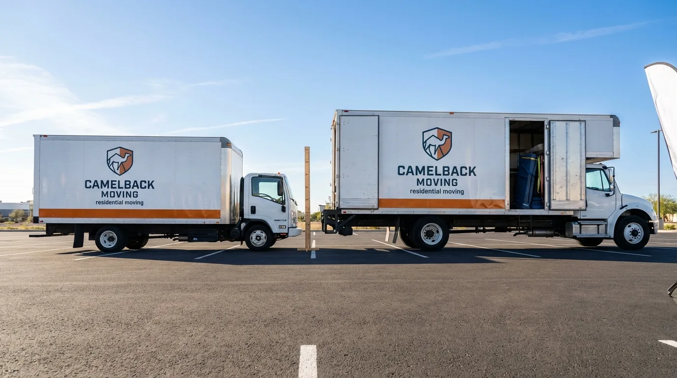 Moving truck size capacity guide in Parkville
